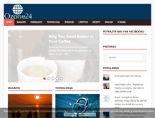 Tablet Screenshot of ozone24.com